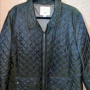 Weatherproof Vintage Gray Quilted Jacket